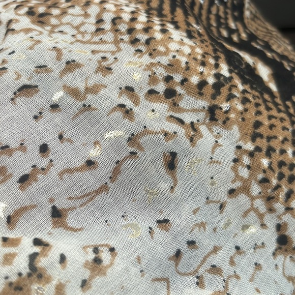 NWT. Snakeskin Animal Print Kimino/ Beach Coverup. - Picture 2 of 5